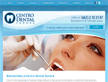 Tablet Screenshot of dentalsonora.com